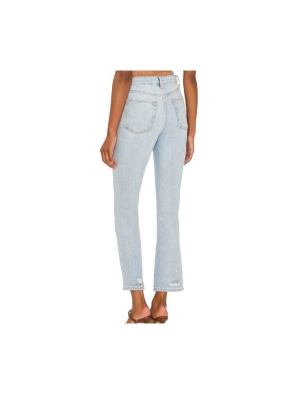 Lovers And Friends Reece High Rise Slim Straight Jeans Size 30 - Picture 2 of 9
